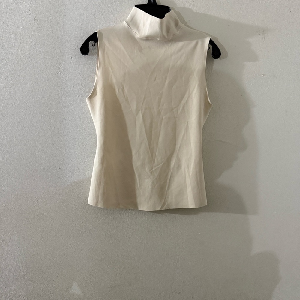 Zara Cream Sleeveless Tank Top